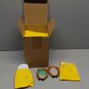 AceOrbit 20 Pcs Vintage Mini Gold Frame Small Resin Baroque Picture Frames Antique with Paper Board and PVC Film Retro Photo Ornaments for Home Wedding Wall Display DIY Decoration (Carved Style)