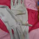 Girls Halloween Pink Princess Dress Puff Sleeves Midi Dress Princess Carnival Size S