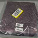 Majestic Giftware PVC Faux Leather Fabric 2 Yard (G27-54X72) | Purple Large Pebble Synthetic Vinyl Faux Leather Sheets by The Yard for DIY Crafts, Upholstery | Waterproof & Easy to Clean (Purple-g27-54x72)