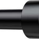 Curtain Rods for Windows 32-90 Inch, 1 Inch Adjustable Black Curtain Rod Set with Brackets, Easy Install