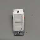 Leviton SureSlide Dimmer Switch for Dimmable LED, Halogen and Incandescent Bulbs, 6674-P0W, White