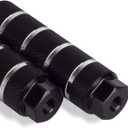Bike Pegs 4Pcs Aluminum Alloy Anti-Skid Lead Foot Bicycle Pegs 3/8 inch Axles
