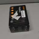 Heated Socks for Men Women - Rechargeable, Washable, Electric Heated Socks Up to 8 Hours with 4 Heating Levels for Hunting, Camping, Hiking, Skiing, Walking, Fishing, Cycling, Outdoor Work(All Black)