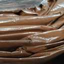 16 x 20 FT Waterproof Heavy Duty Tarp, 10 Mil Thick, Outdoor Furniture Covers, Plastic Insulated Tarpaulin for Camping Tent Roof Boat Patio Pool Cover, Large & Small Multi-Size Tarps, Brown/Black