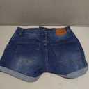 Jeans  Women Jean Short Ripped Hot Shorts Comfy Stretchy Women Fringed Denim Shorts , Size 8 