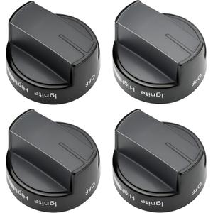 Upgraded W10339442 Stove Knobs Replacements for Whirlpool Gas Range, Replaces WPW10339442VP, 2311008, AP6019877, PS11753188, EAP11753188, 4 Pack
