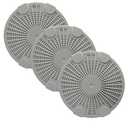 Mixzeny Hydro Cell A200 Humidifier Filter with Activated Carbon Compatible with BONECO & AIR-O-Swiss Ultrasonic Humidifier, 3 Pack Gray