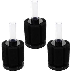 AQUANEAT Aquarium Bio Sponge Filter Breeding Fry Betta Shrimp Nano Fish Tank,1pcs (Middle up to 20Gal)