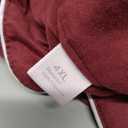 Women Plus Size Pajamas Button Down Short Sleeve Top & Shorts Lounge Sets Outfit Summer Soft Pj Bride Sleepwear (Red, 4XL)