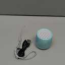 Waterproof Speaker, Small Bluetooth Speaker with Stereo Sound and Robust Bass, Mini Speakers with Hands-Free Call, IPX7 Waterproof, Portable Speakers for Shower, Indoor & Outdoor, Gift for Men, Women (Green)