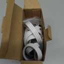 Cruise Ship Essentials, Flat Plug Power Strip, Addtam 1 ft Ultra Flat Extension Cord with 6 Outlets Extender, No Surge Protector for Cruise Ship, Travel, Dorm, Home Office, Black