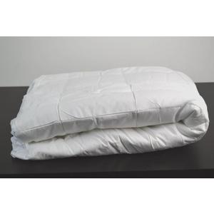 100% Hypoallergenic Down Alternative Mattress Topper Sateen Cotton Shell (Queen)