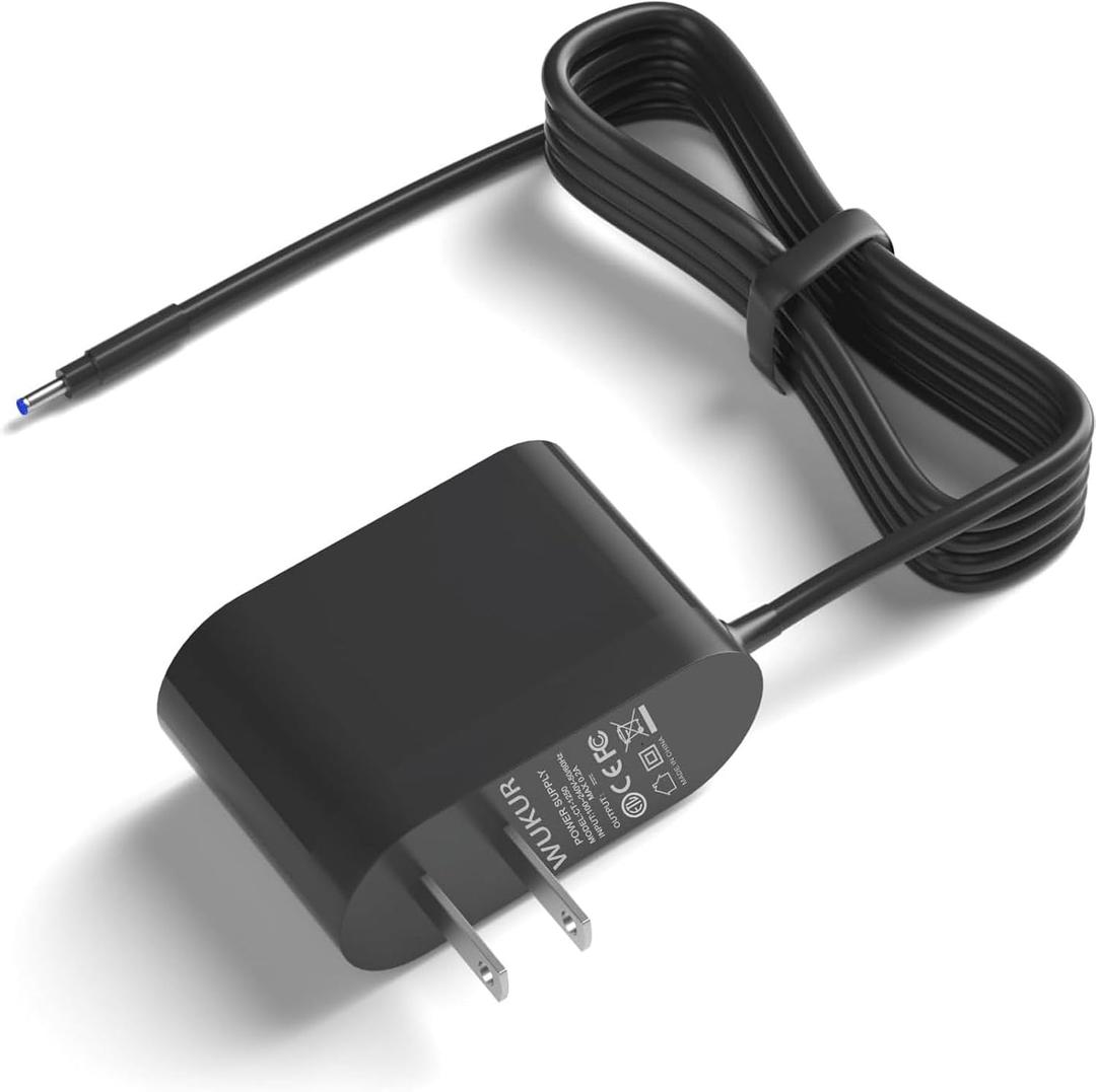 WUKUR for Eureka MC2805A Charger Power Cord Compatible with Eureka Rapid Clean Pro/Stylus Lightweight Cordless Vacuum Cleaner NEC180 NEC182,NEC185,NEC186,NEC380,NEC280TL,AC Adapter Power Supply