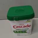 Cascade Free & Clear Dishwasher Pods, Dishwasher Detergent, Dish Detergent Soap, Lemon Essence, 47 Count