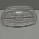 Chilled Serving Tray with 10 Forks and 3 Non-Slip Tongs, Clear Fruit Platter, Shrimp Cocktail Serving Dish, Ice Serving Platters, Cold Dish for Party, Fruit, Veggie, Appetizer, Sushi