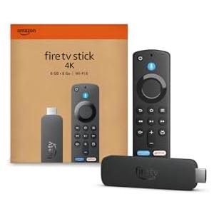 Amazon Fire TV Stick 4K (newest model) with AI-powered Fire TV Search, Wi-Fi 6, stream over 1.8 million movies and shows, free & live TV