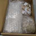 30 Sets Guess the Dress Bridal Shower Games for Guests Wedding Shower Games Cards Water Soluble Pencils with Fun Heart Wooden Clip and 1 String Rope Wedding Party Supplies Games Ideas