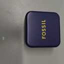 Fossil Women's Watch Ring, Quartz Stainless Steel Two-Hand Ring Watch for Women