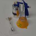 Dynastus Suction Feed Siphon Air Spray Gun for Spraying Oil-Based or Latex Paints, with Filtering and Cleaning Kits
