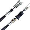 Red Hawk CBL-066 39 3/4" Brake Cable Compatible With/Replacement For Yamaha Drive, G29 Electric JW2-F6341-20 Golf Carts