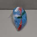 2 PCS Square Silicone Air Fryer Liners - 8 Inch Reusable Air Fryer Pot - Air Fryer Accessories - Air Fryer Inserts for 4 to 7 QT Oven Microwave Accessories (Red + Blue)