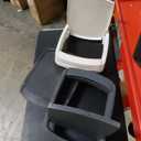 3 Pack Bathroom Trash Can with Lid, 10L/2.6 Gal Small Garbage Can with Press Top Lid, Slim Plastic Waste Basket for Toilet, Office, Bedroom