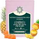 Vaginal Probiotics for Women, Feminine Balance Gummies for pH Balance, Women's Health Supplement, Feminine Freshness & Immune Support, Vegan Gluten Free, Hawaiian Pineapple, 60 Count (EXP 11/30/27)