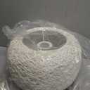 Plug in Pendant Light with Woven Rattan Lampshade, 12 Boho Hanging Lamp with 15FT Cord & On/Off Switch, E26 Socket, Ceiling Hook Installation for Bedroom Living Room Dining Nook Apartment