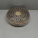Laquedecraft Set 12 Boho Wicker Rattan Plate Basket Set For Dcor Hanging Wall | Large Woven Farmhouse Rustic Bohemian Art Baket Hangings For Decorative Home, Bedroom, Living Room, Kitchen, Bathroom (Classic, 12)