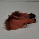 Kingmys KINGMYS Latex Horse Head Mask (Brown Horse Mask)