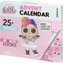 L.O.L. Surprise! Advent Calendar with 25+ Surprises Including a Collectible Doll with Mix and Match Outfits, Shoes, and Accessories - Great Holiday Gift for Kids