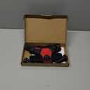 PHOEPET No Pull Dog Harnesses for Small Dogs Reflective Adjustable Front Clip Vest with Handle 2 Metal Rings 3 Buckles [Easy to Put on & Take Off](S, Red)