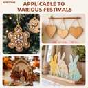 ROBOTIME 6-Pack Laser Wood Sheets 1/8" - 12 x 12 x 1/8 Inch - Oak - 3mm Plywood for Laser Cutting, Laser Engraving Blanks