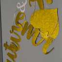 KatchOn, Gold Glitter Future Mr & Mrs Banner - 10 Feet, Pre-Strung, No DIY | Future Mr and Mrs Banner | Engagement Party Decorations | Bachelorette Party Decorations, Bridal Shower Decorations