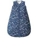 Yoofoss Baby Sleep Sack 0-6 Months, TOG 2.5 Baby Wearable Blanket with 2-Way Zipper, 100% Organic Cotton Fabric Winter Newborn Sleeping Sack, Warm Soft Comfy (Small)