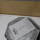 Besiost Rotating Bookshelf Tower, 5 Tier Spinning Bookcase, Revolving 360 Book Shelf Narrow Tall Bookcase, Vertical Turning Round Bookshelf Organizer, Wood Corner Book Shelf for Small Space, Black