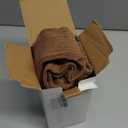 COOVAN Slouch Socks Women 4 Pairs Knee High Scrunch Cotton Soft Knit Cushion Extra Long Socks, Small-Medium, Black, Grey, Coffee, Brown