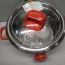 Aroma Housewares Select Stainless Rice Cooker & Warmer with Uncoated Inner Pot, 6-Cup(cooked)/ 1.2Qt, ARC-753SGR, Red