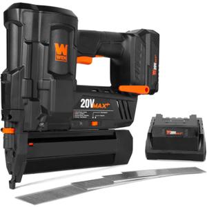 WEN 20V Max Cordless 18-Gauge Brad Nailer with 2.0Ah Battery and Charger (20512)