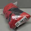 SUNFURA Dog Coat, Dog Jacket for Large Dogs with Harness Built in, Warm Pet Winter Coat Zip Up Snow Jacket with Furry Collar for Boston Terrier, French Bulldogs, Red L