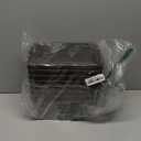 Brown Plastic Storage Baskets - Pack of 8 with Labels Stackable Durable Storage Bins, Storage Containers for Organizing Desktops, Closets, Playrooms, Classrooms, Offices