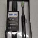 Philips Sonicare Rechargeable Toothbrush, Brush Head Bundle, Shadow Black, BD3001/AZ