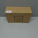 Eywamage Christmas Glass Flameless Candles with Remote, Flickering LED Pillar Candles Holiday Table Decor Gift Set of 3 (Red Truck)