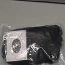 VGbeaty Adult Men Black Short Curly Wig Halloween Cosplay Costume Party Wig (Medium-length Black)