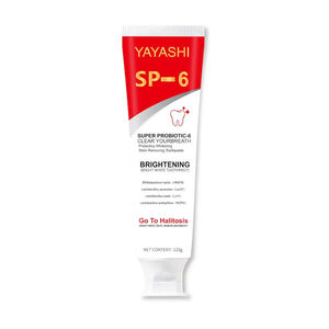 SP-6 Toothpaste, Ultra Whitening, Deep Cleaning and Fresh Breath, Fresh Breath, Stain Removing Toothpaste for Teeth Color Correcting (4Pcs-120g)