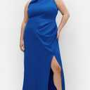 City Chic Women's Plus Size Modern Darling Maxi Dress (Black, 12 Plus )