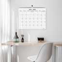 Wall Calendar 2026-2027, 2026-2027 Calendar July 2026 to December 2027, 14"11" Hanging Calendar for Home Office School Planning (Simple, Horizontal)