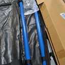 Cabinet Jack for Installing CabinetAdjustable 3rd Hand Support Pole Extend from 45 to 114 inches,Premium Steel Cabinet Lift Jack Support up to 154 lbs2 Pack with Storage Bag (Dodger Blue)