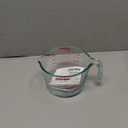 Pyrex 4-Cup Glass Measuring Cup For Baking and Cooking, Dishwasher, Freezer, Microwave, and Preheated Oven Safe, Essential Kitchen Tools (Clear)
