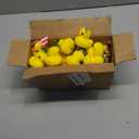 24 Pcs Duck Clips for Hair, Cute Festival Rave Sprouts, Yellow Hair Accessorie for School Home Party Props